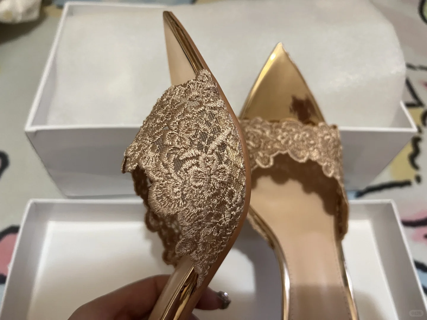 差价一倍的蕾丝高跟鞋🍑和巴巴