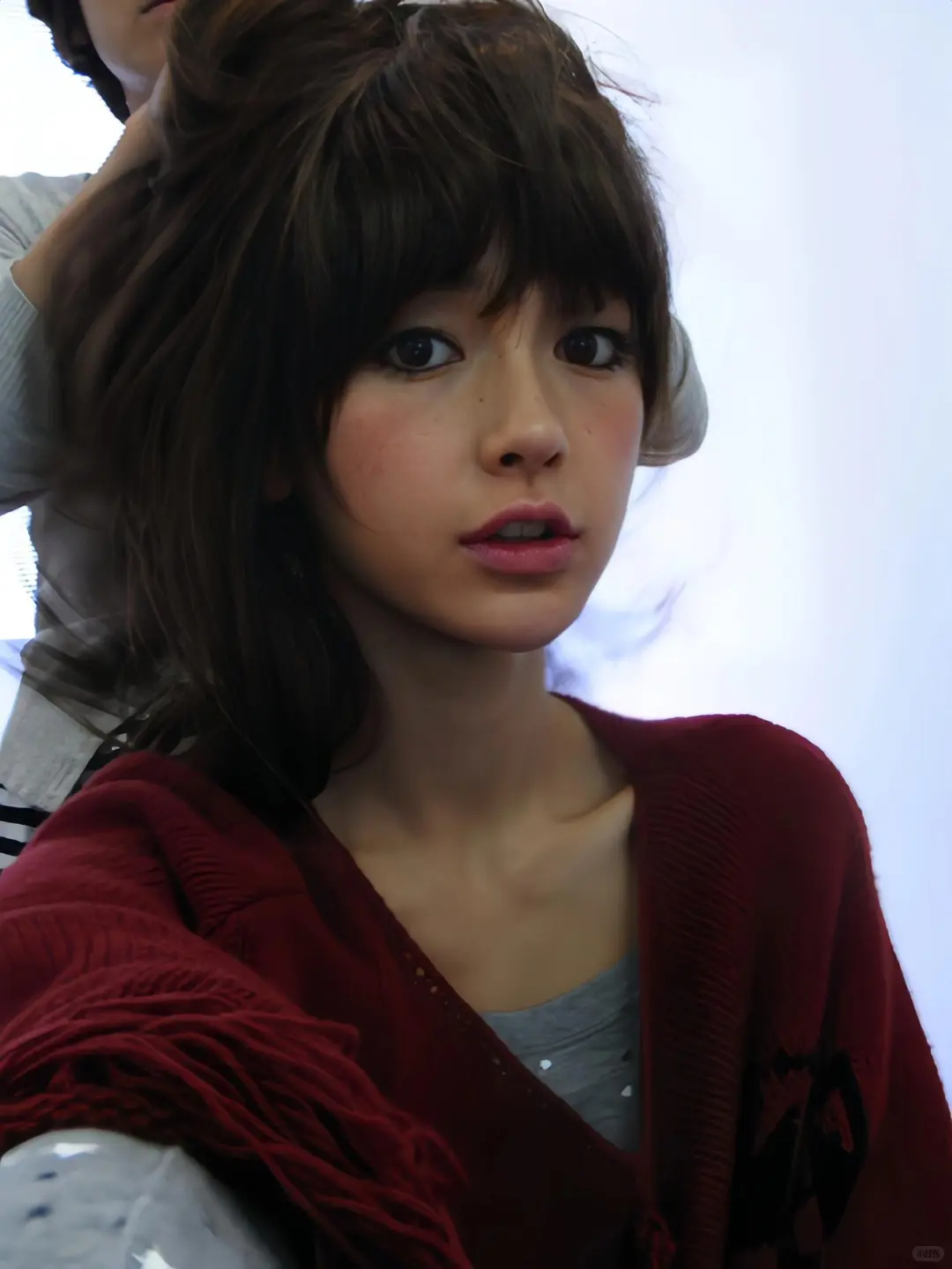 早期ab简直混血芭比野生建模脸天花板!