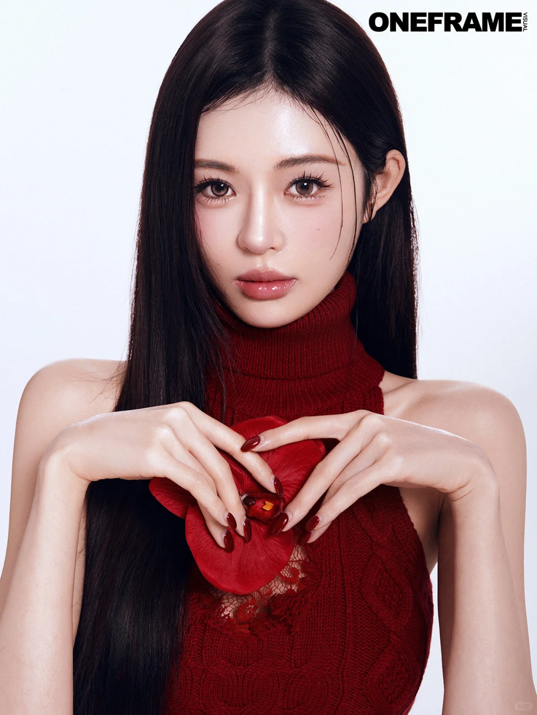 红是“浪漫与热烈” 🥀 韩系纯欲肖像