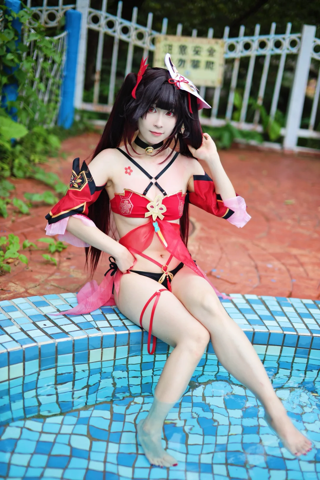 珠海漫展｜花火泳装COS