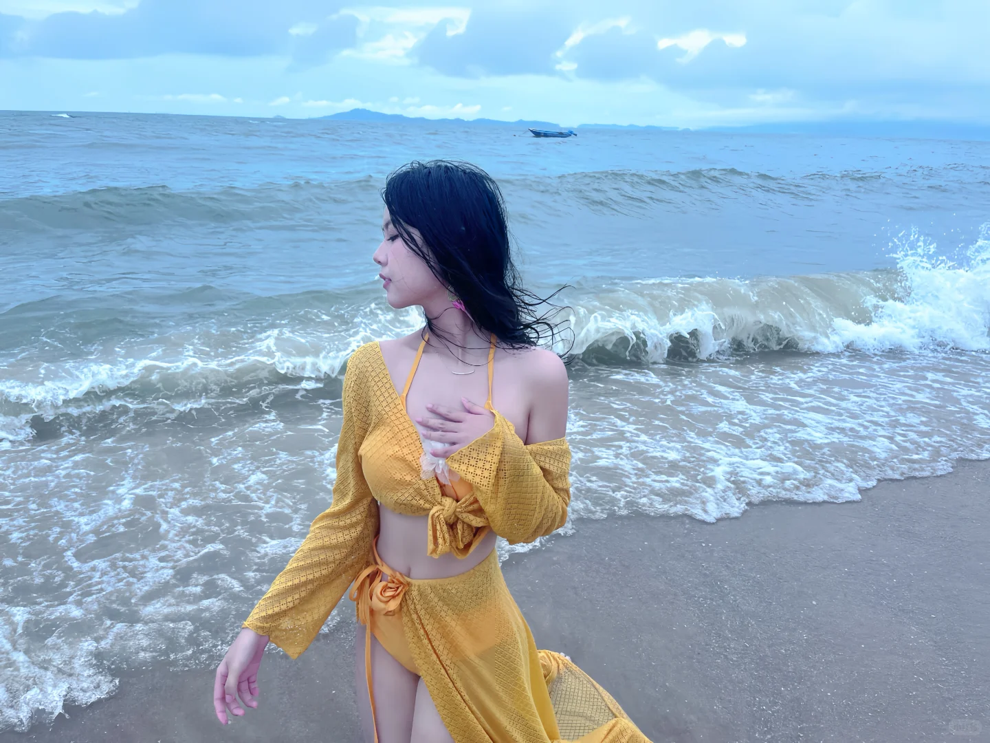 拯救海边阴天废片超简单～