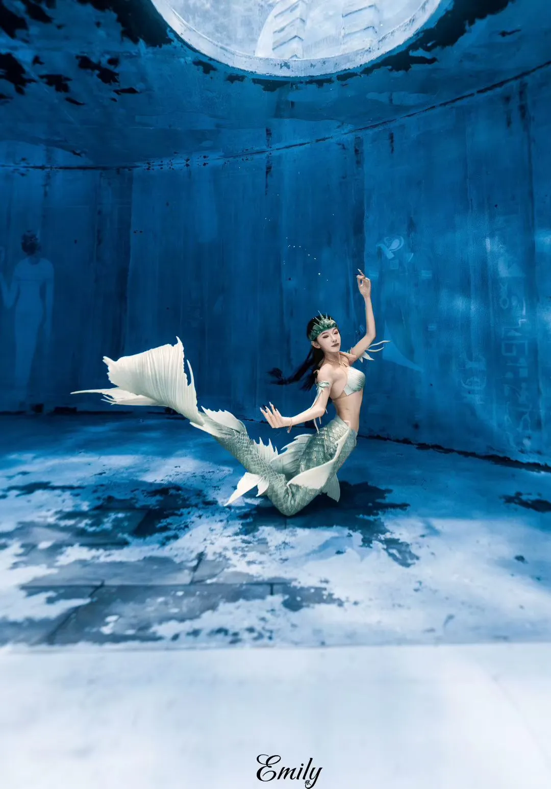 只此青绿 野生硅胶鱼尾