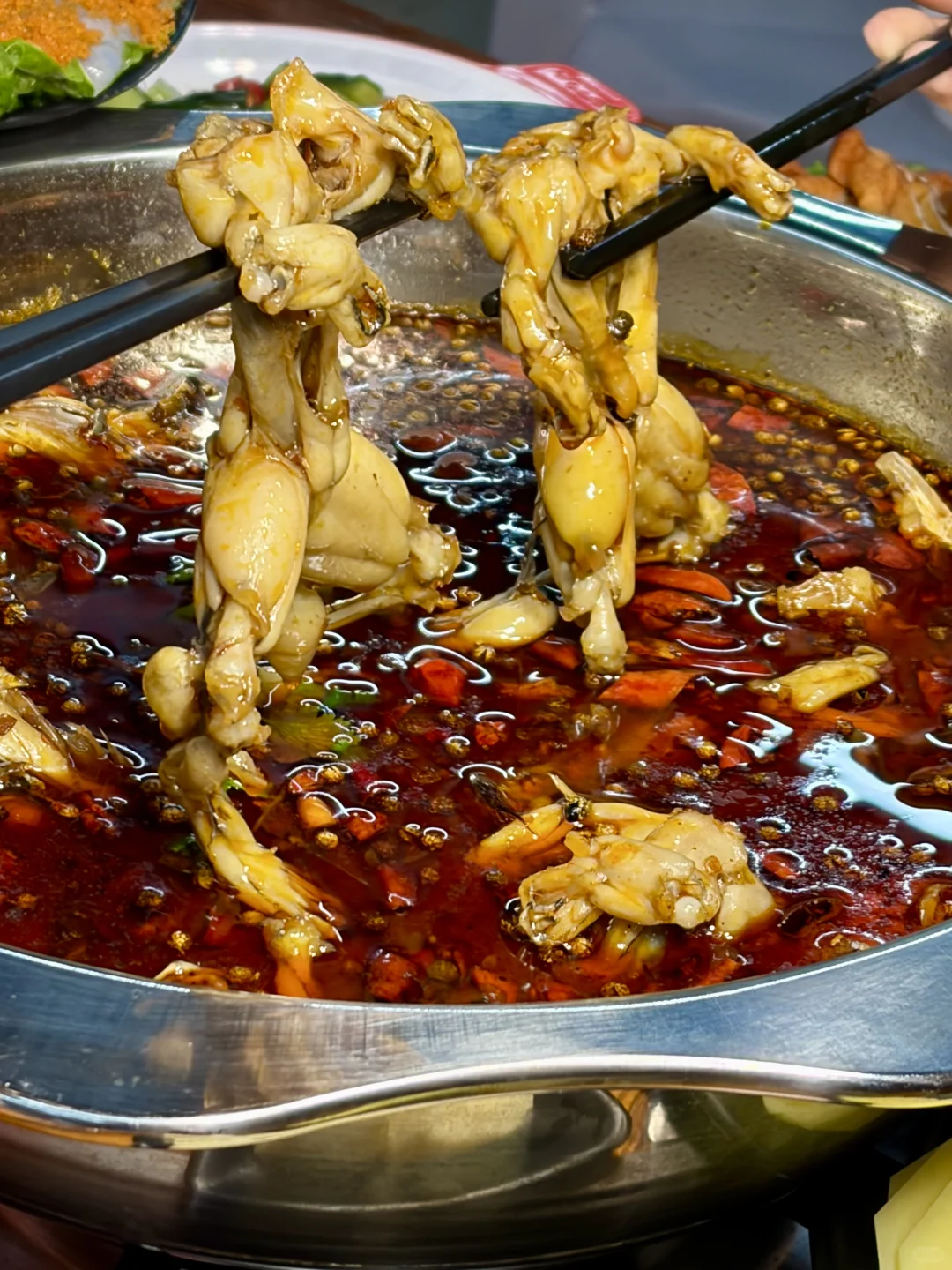 柳州辣妹都来吃这个蛙❗❗很够味❗❗