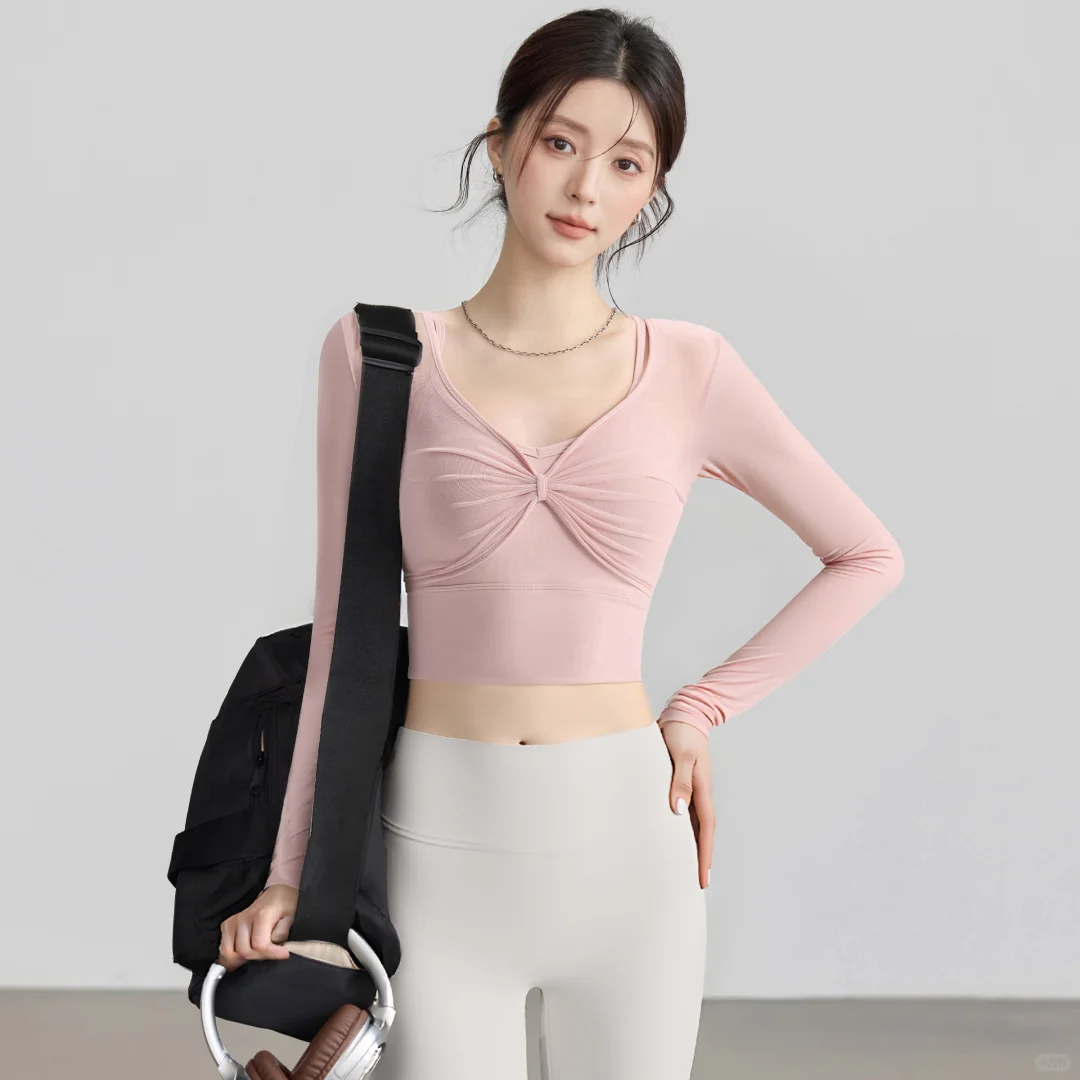 绝美网纱瑜伽服！秋冬运动也要仙气满满🧚‍♀️