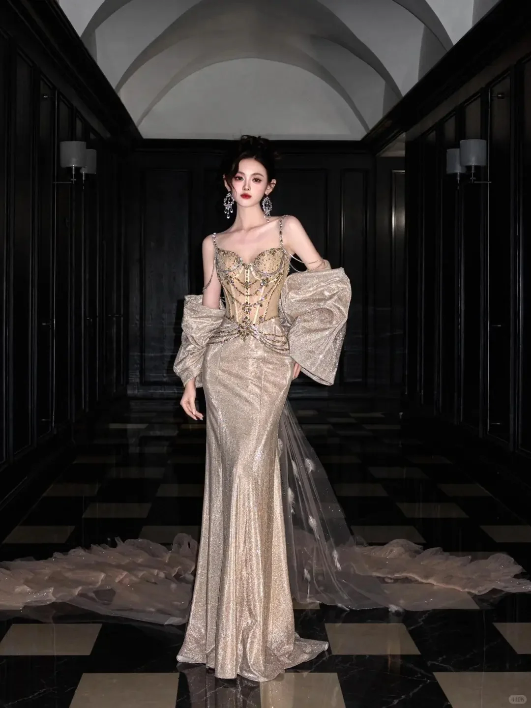 石家庄婚纱礼服｜红毯级别的高定礼服！