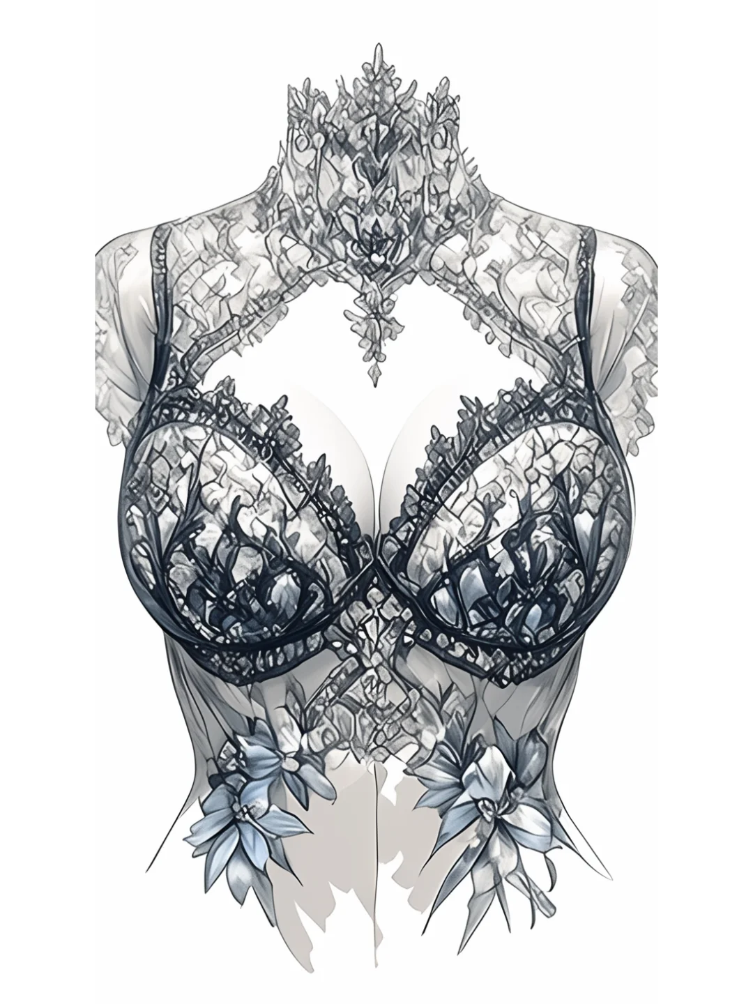 服装设计系列 ｜ 蕾丝内衣