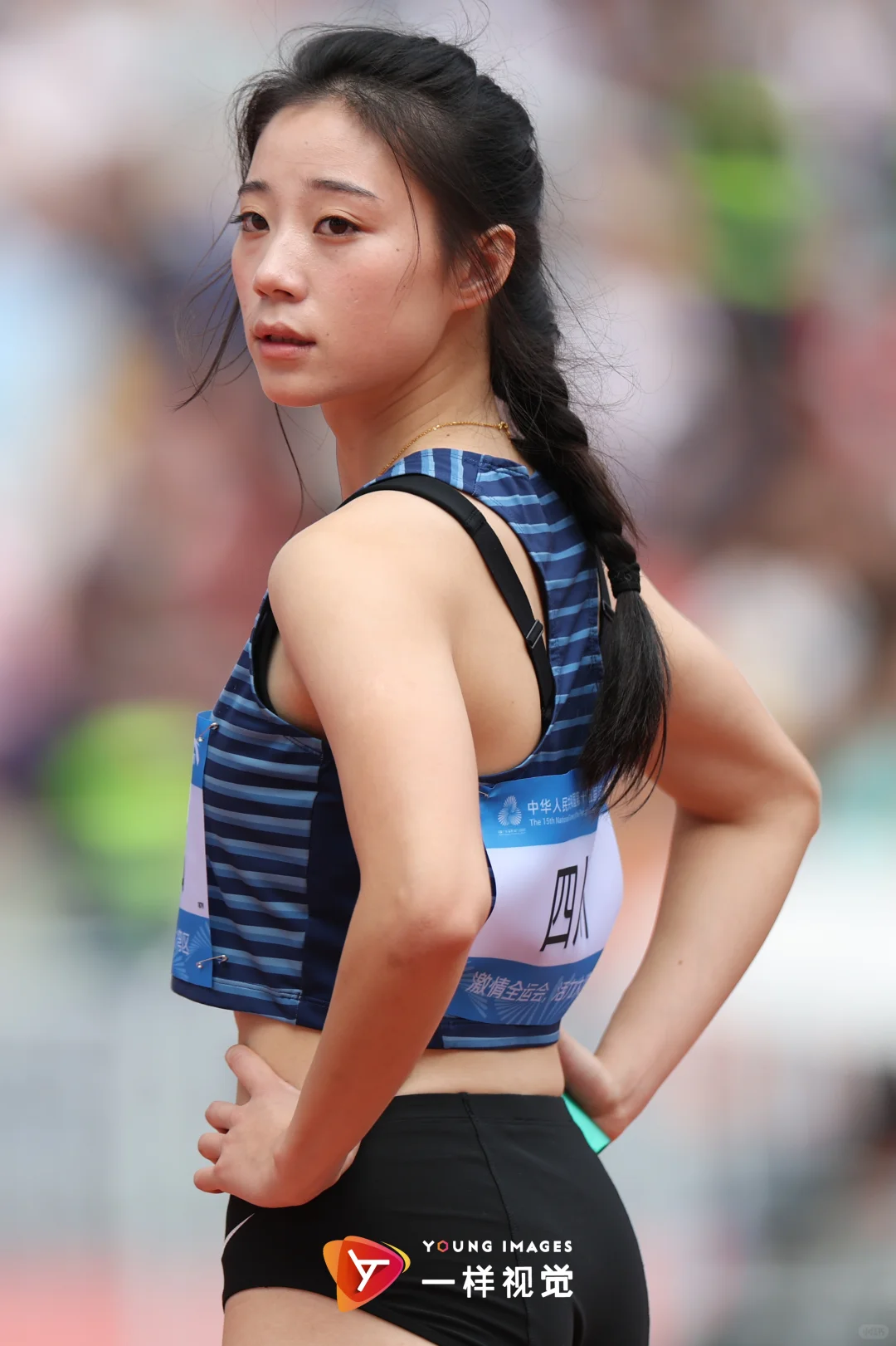 你看到的是纯欲少女 我看到的却是百米悍将