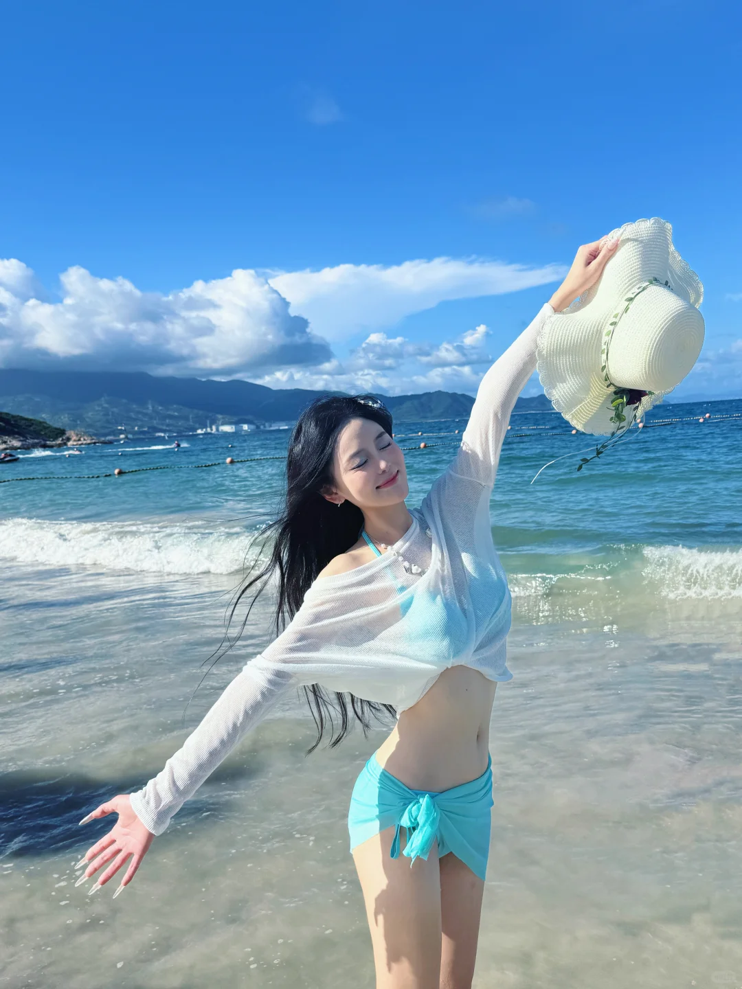 桔钓沙拍照｜深圳也有超绝玻璃海‼️