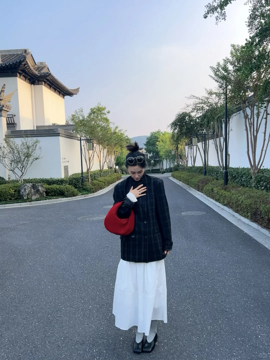 家门口的OOTD｜胖了10斤也要穿legging