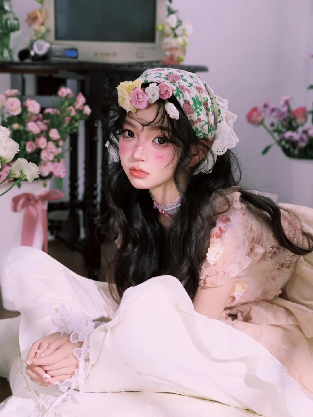 白月光系列｜纯欲油彩少女写真🧼