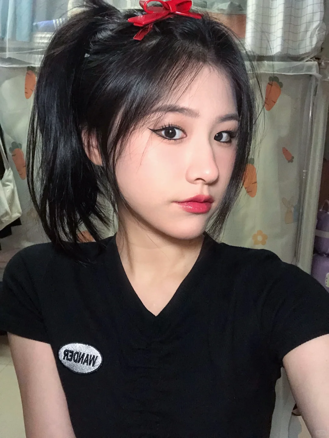 嫩模妆｜全包眼线｜我好美