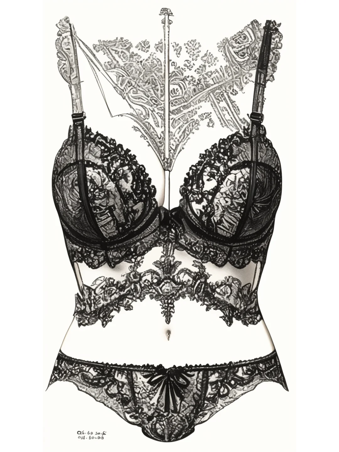 服装设计系列 ｜ 蕾丝内衣