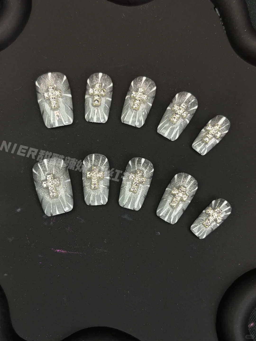 NIER甜酷辣妹新款短甲合集｜美甲分享