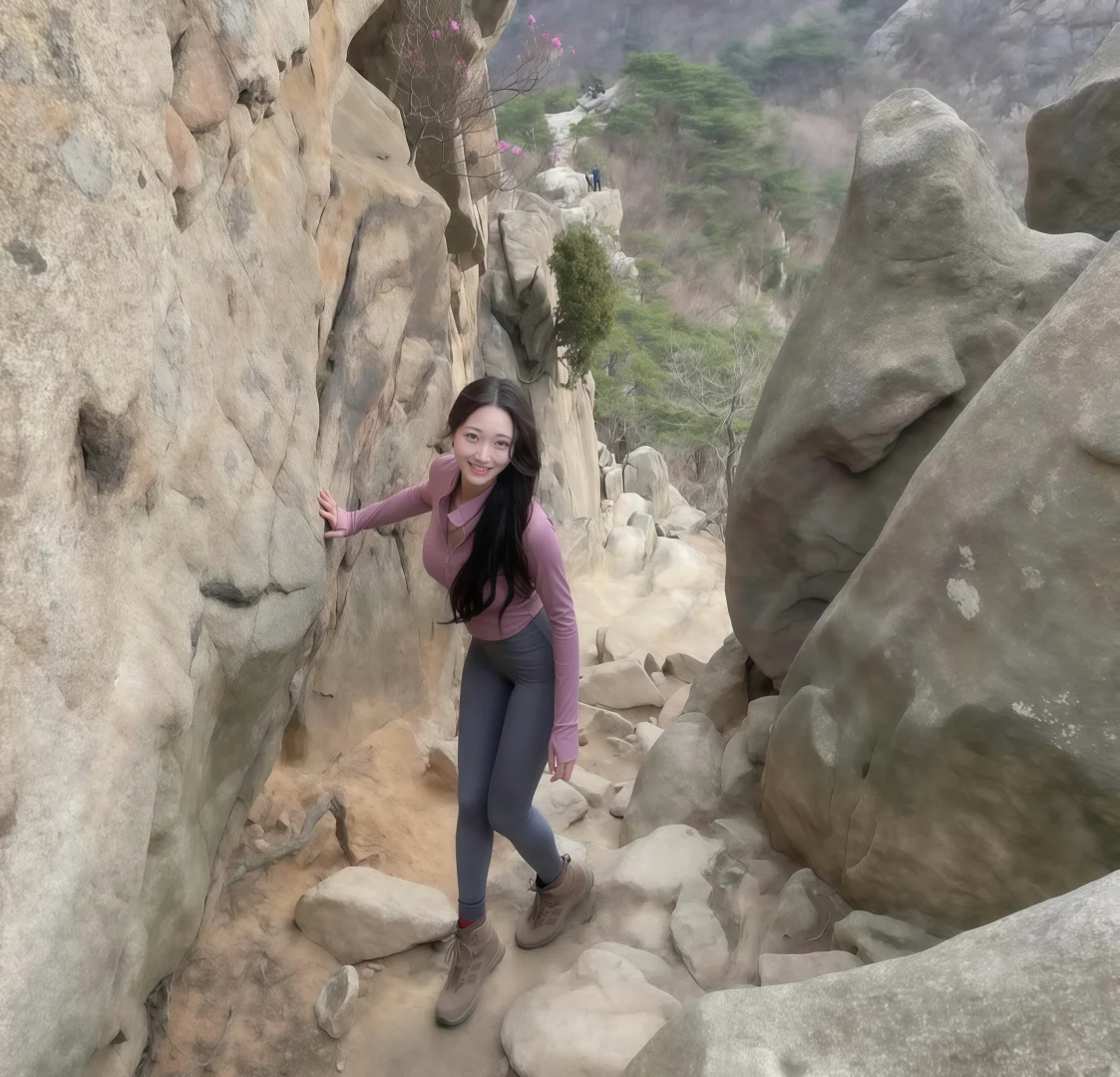 登山怎么能不穿瑜伽裤