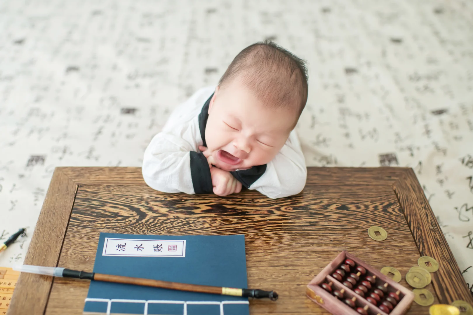 写真集～佑佑弟弟满月照