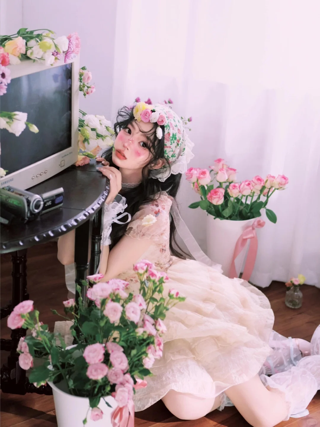 白月光系列｜纯欲油彩少女写真🧼