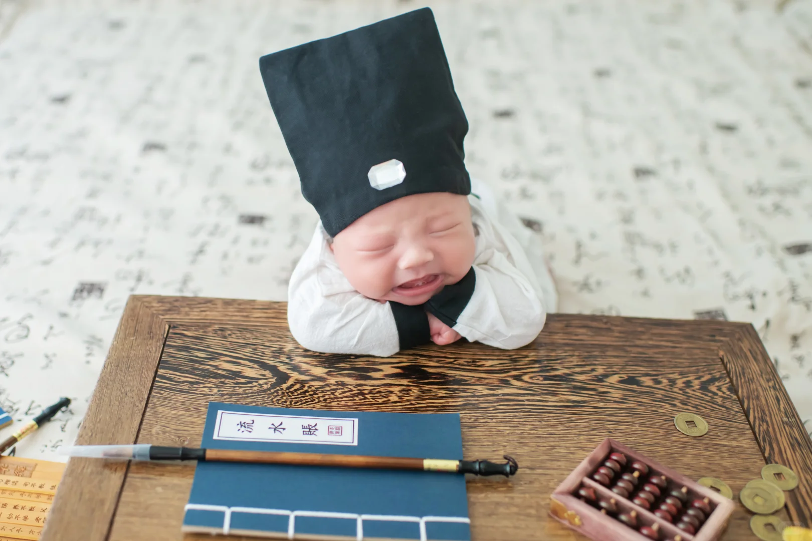 写真集～佑佑弟弟满月照