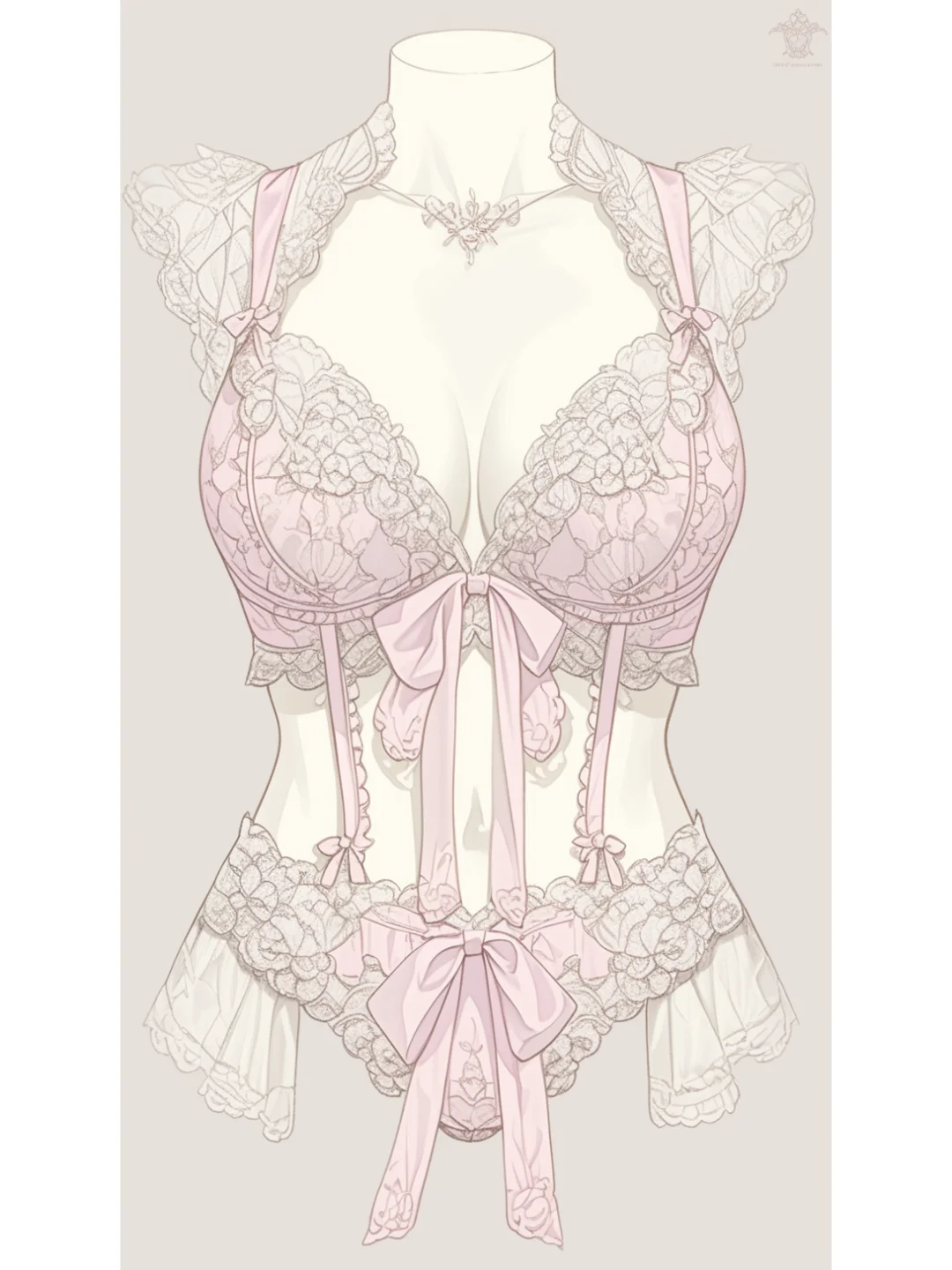 服装设计系列 ｜ 蕾丝内衣