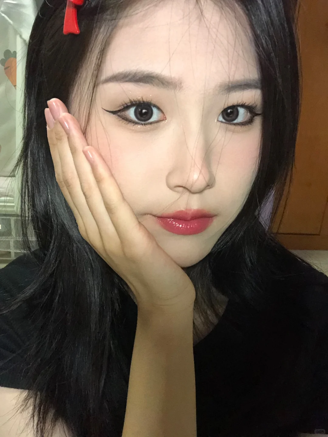 嫩模妆｜全包眼线｜我好美