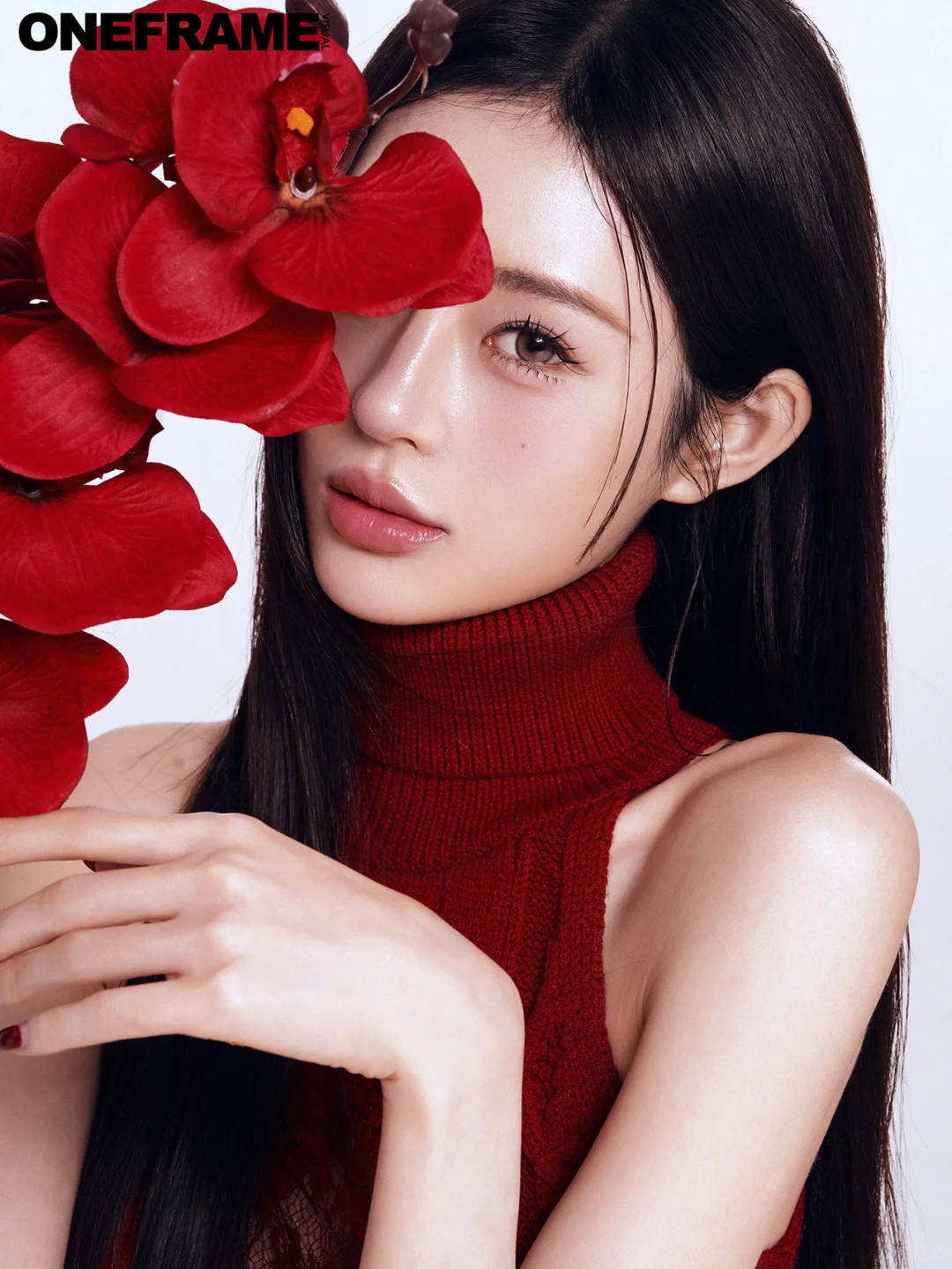 红是“浪漫与热烈” 🥀 韩系纯欲肖像