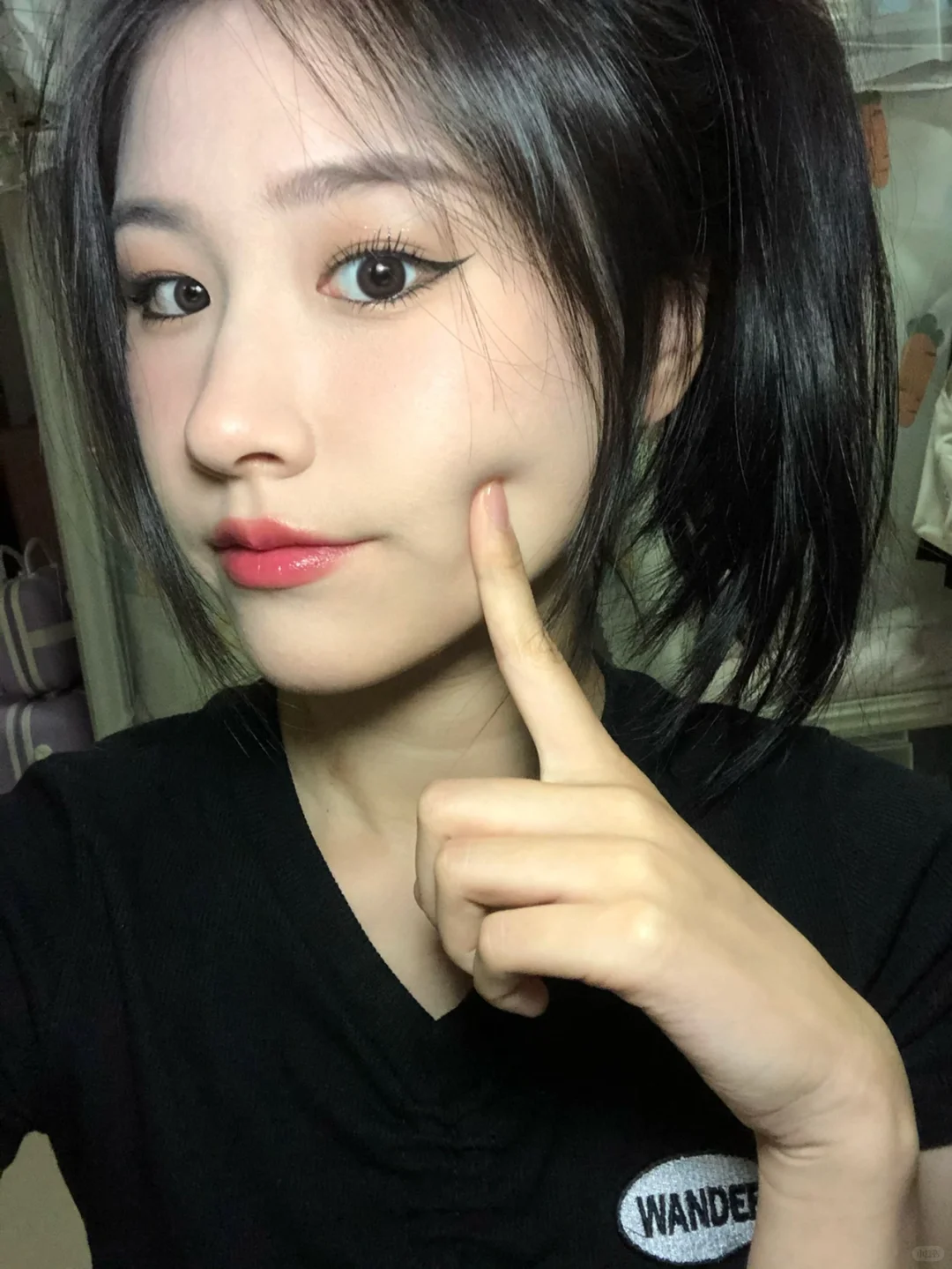 嫩模妆｜全包眼线｜我好美