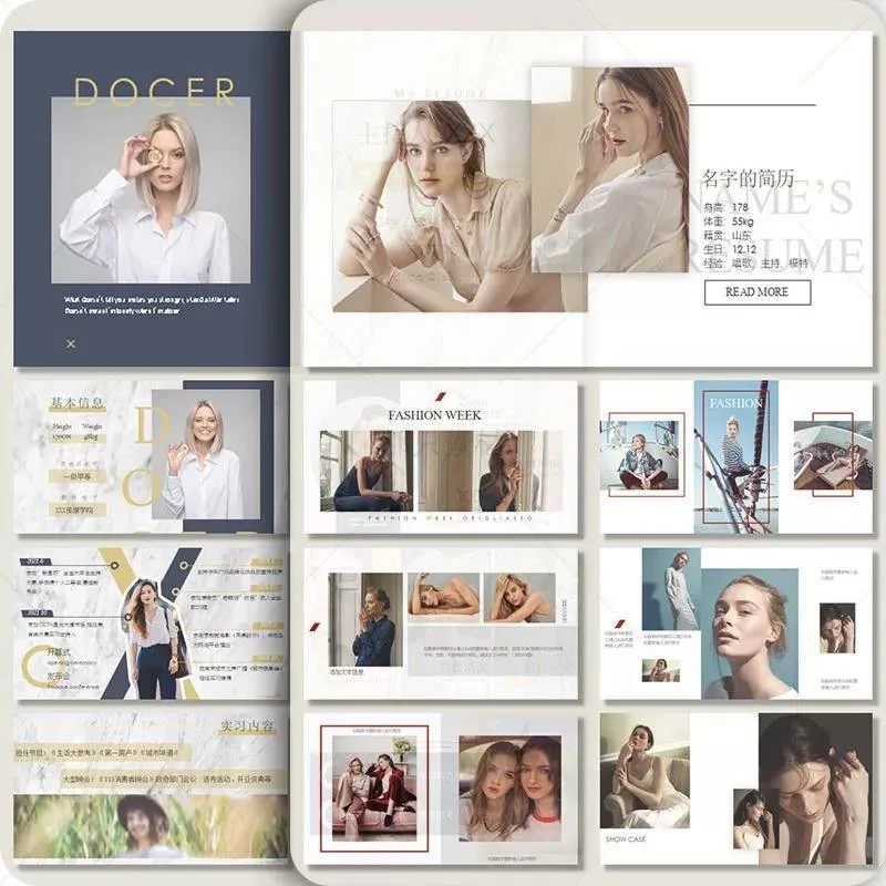 🌟求职写真+简历模板来啦！