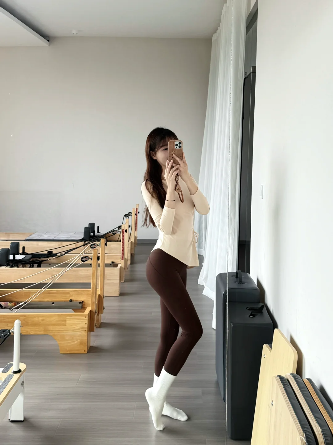 瑜伽裤的新色好喜欢