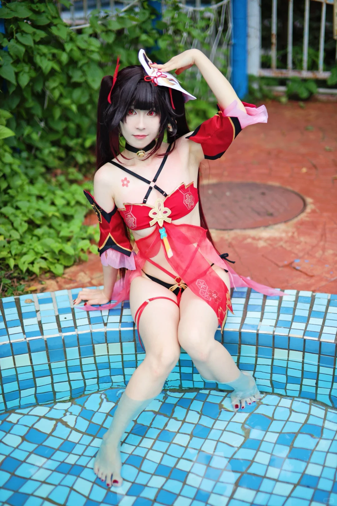 珠海漫展｜花火泳装COS