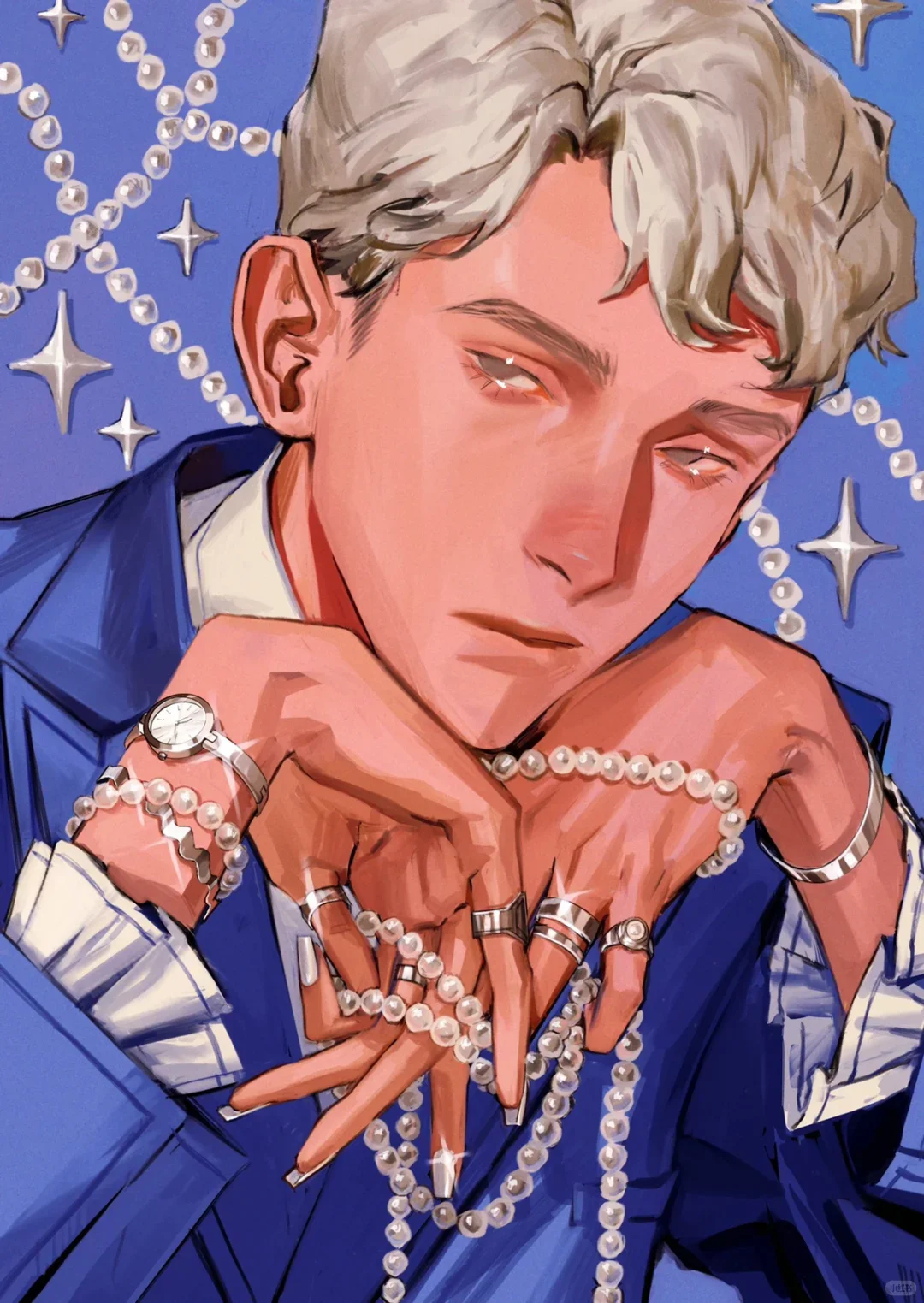 好涩的蕾丝手套💋这谁顶得住🥵