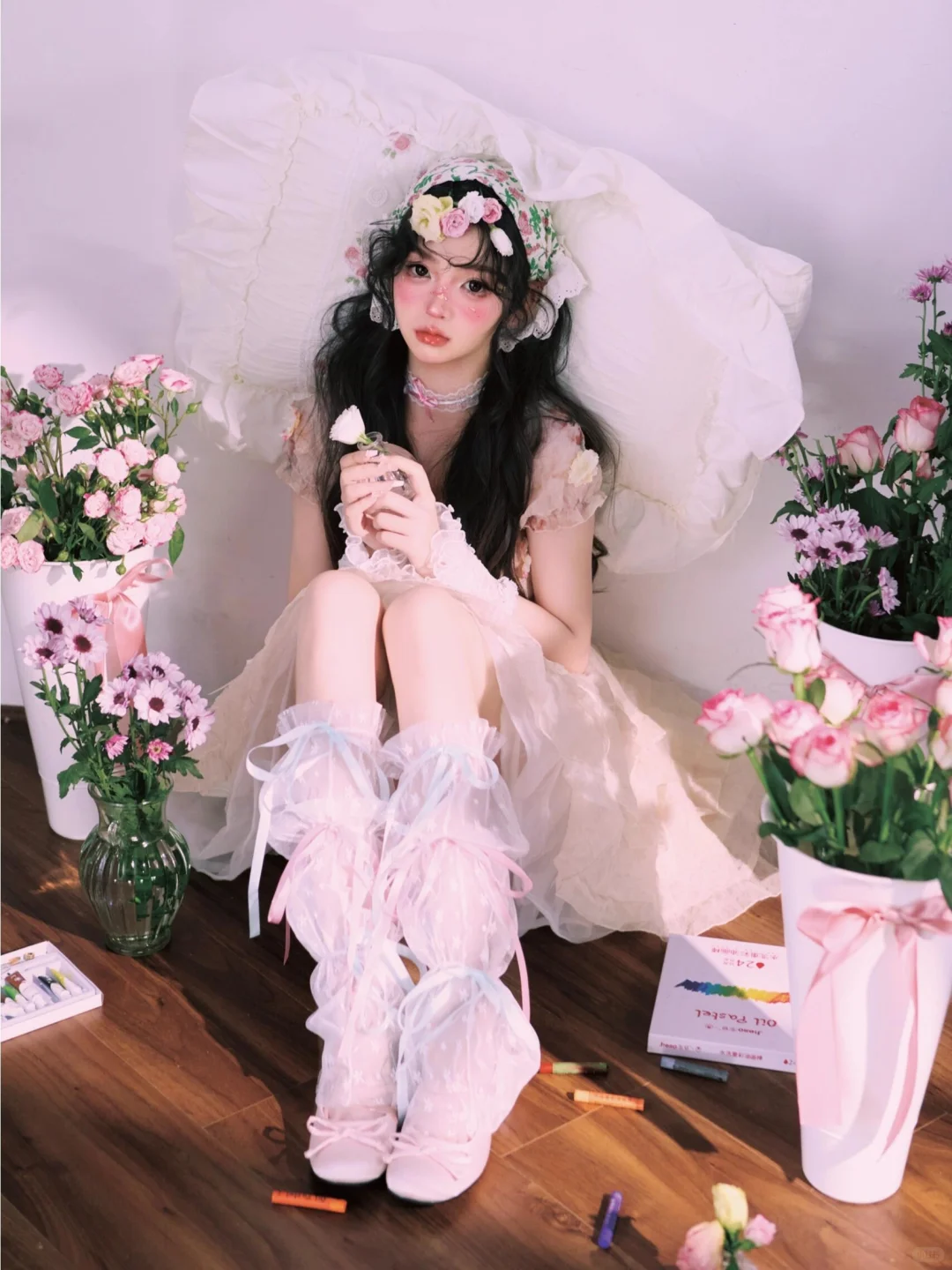 白月光系列｜纯欲油彩少女写真🧼