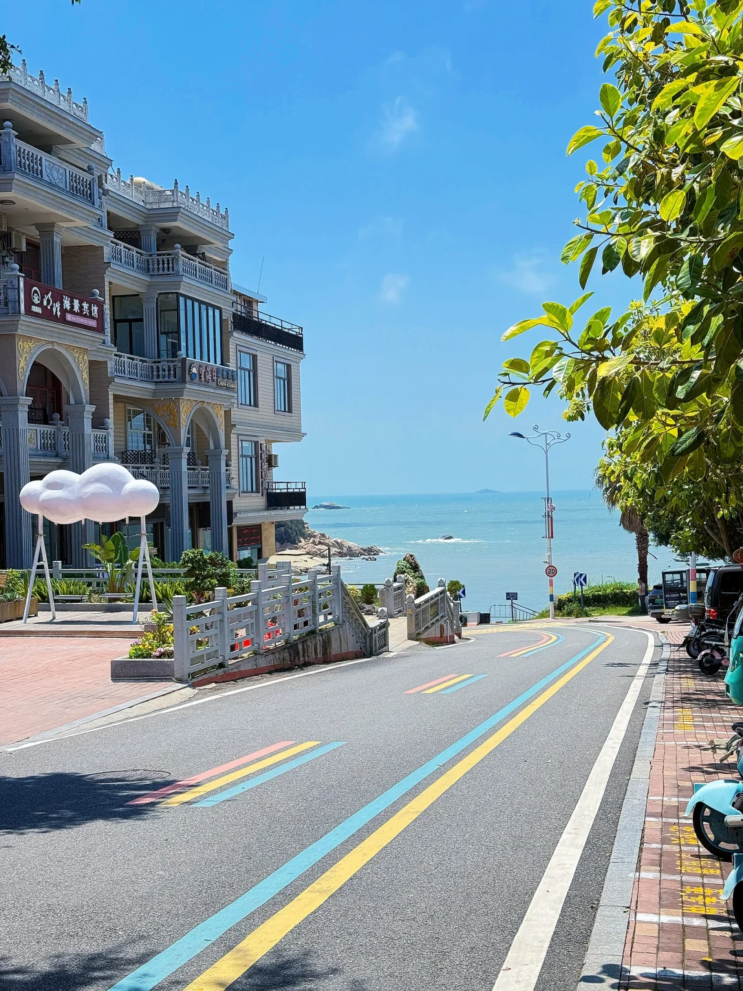 🌊𓈒𓂂🐚⭒˚🫧湄洲岛的海真的很美～