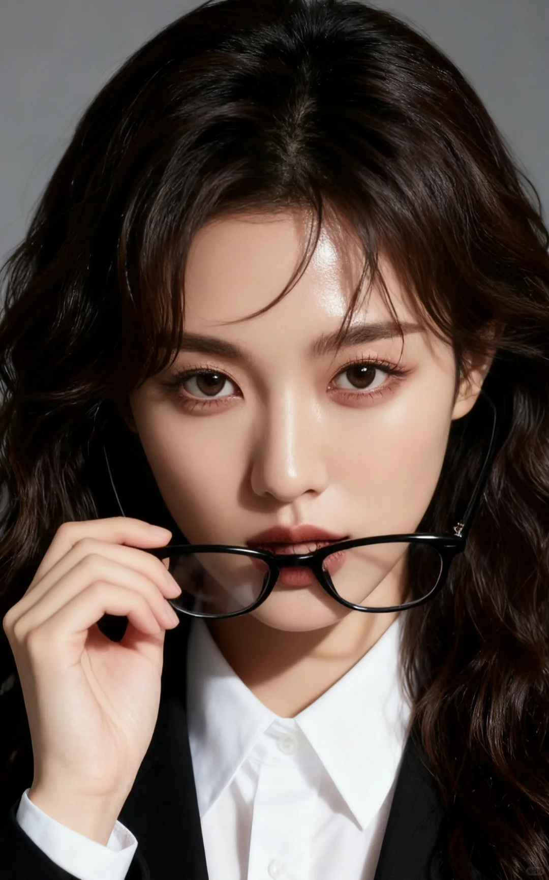 0成本ai写真❗️纯欲感西装抱猫猫细节攻略