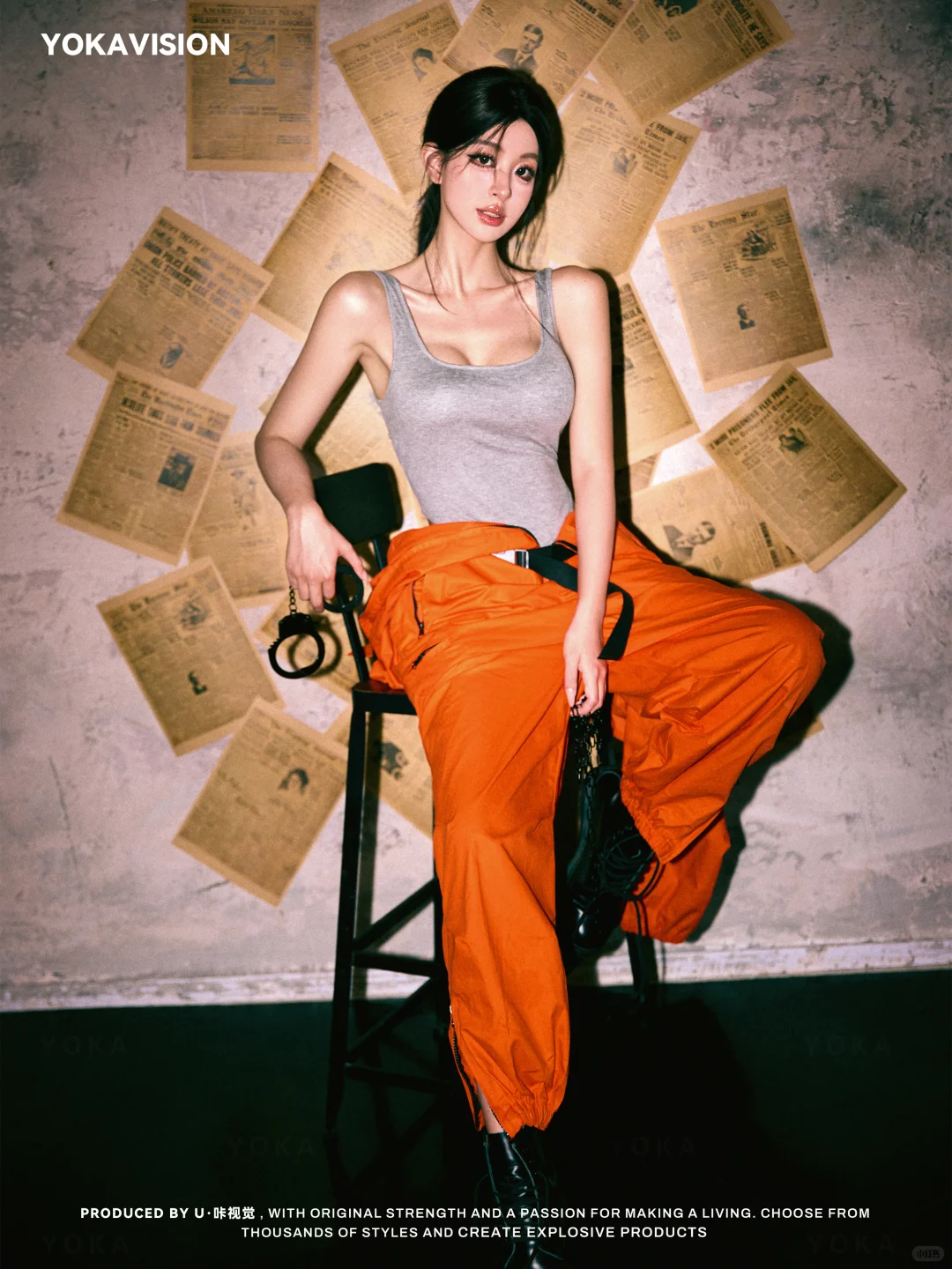 狱姐风美式辣妹写真炸场了🔥 要够野才够味