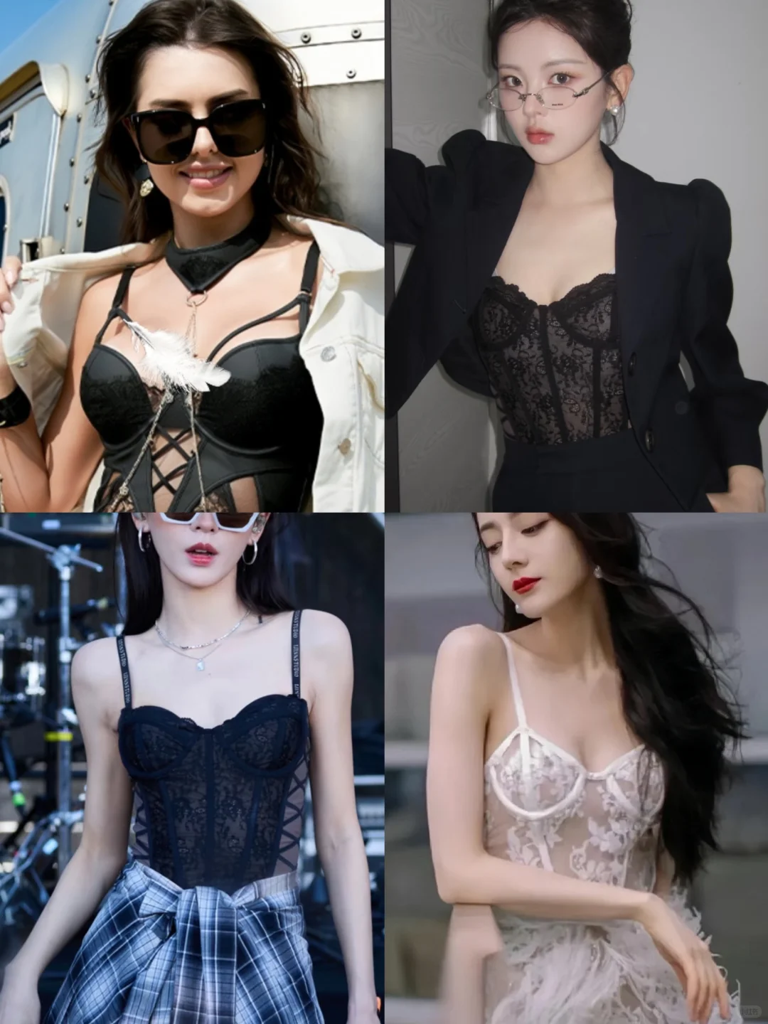 想毫不费力变身时髦精？鱼骨胸衣yyds！