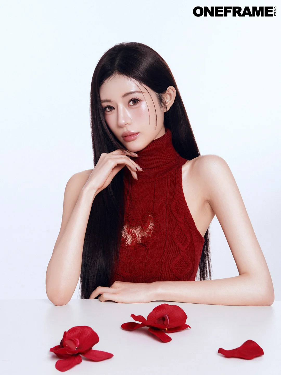 红是“浪漫与热烈” 🥀 韩系纯欲肖像