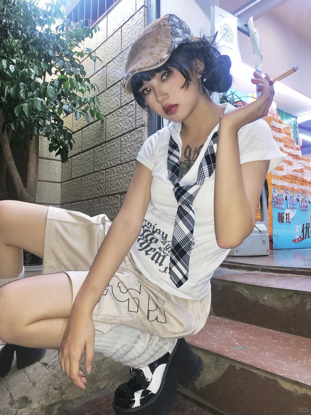 ootd|Angelababy早期嫩模照片流出