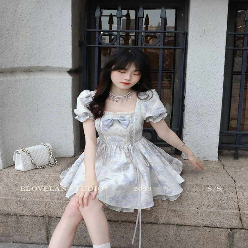 💧2025纯欲森系蝴蝶结裙来啦！