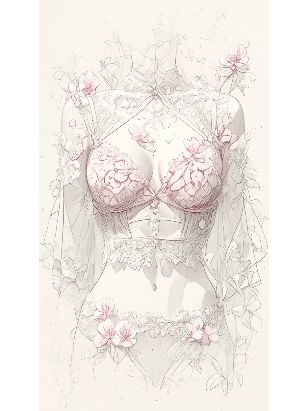 服装设计系列 ｜ 蕾丝内衣