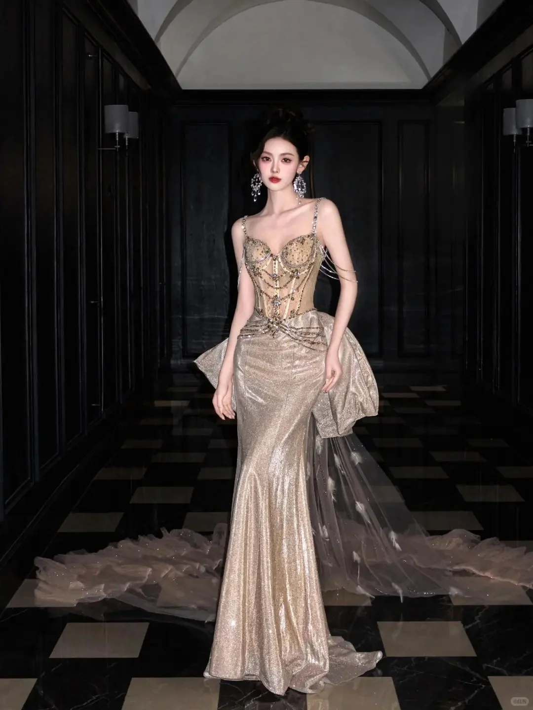 石家庄婚纱礼服｜红毯级别的高定礼服！