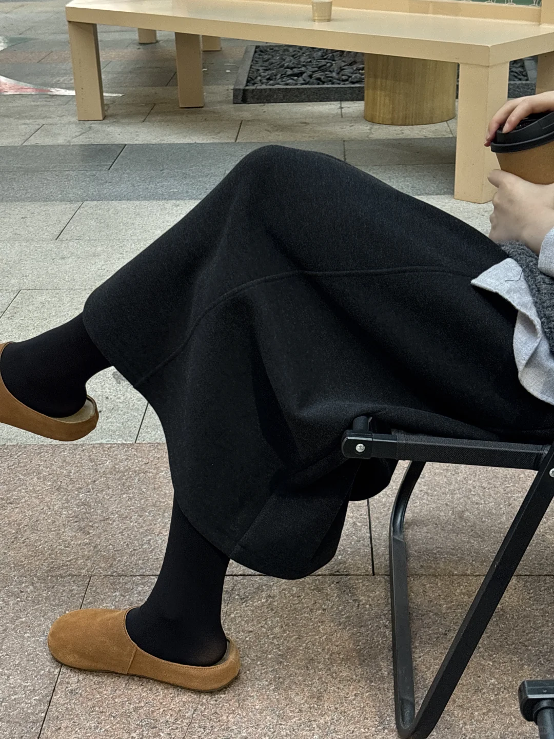 30+中女冬天的第一条羊毛半身裙！