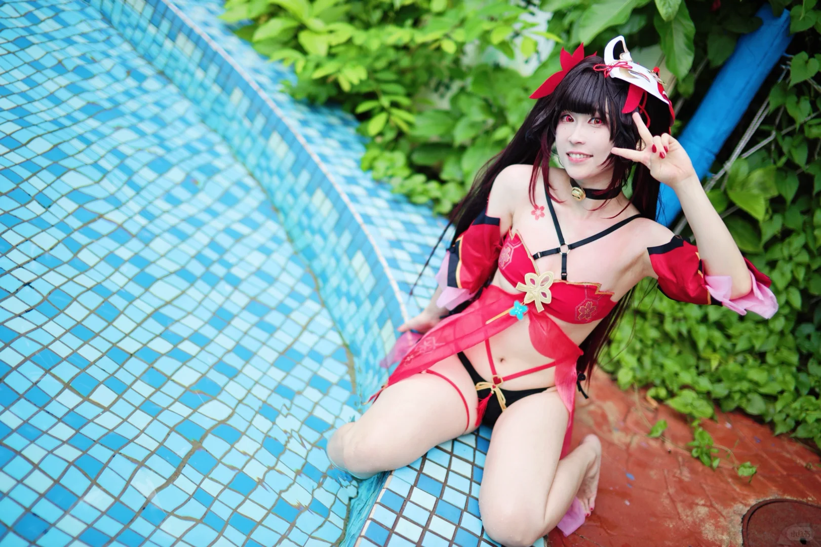 珠海漫展｜花火泳装COS