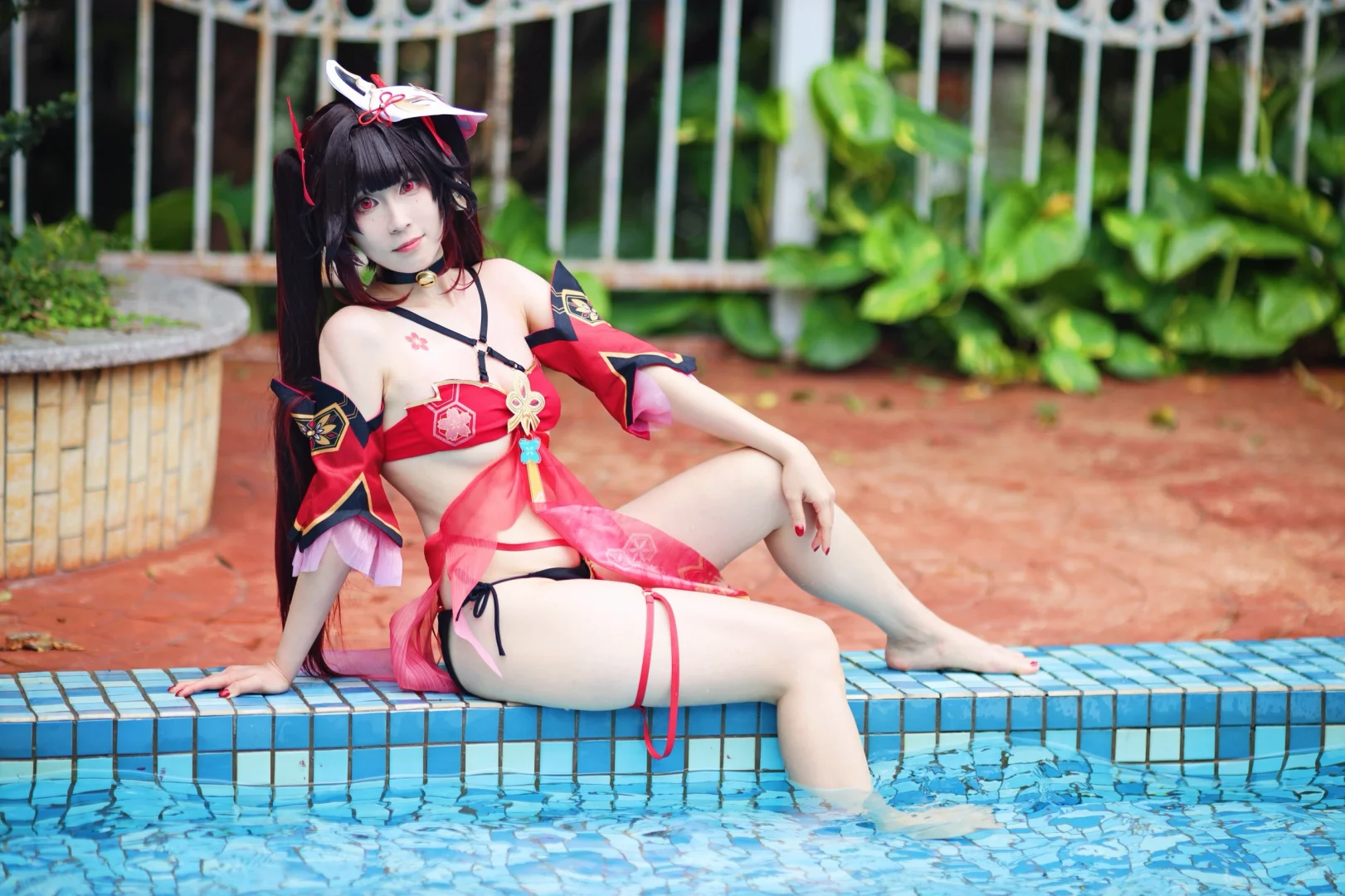 珠海漫展｜花火泳装COS