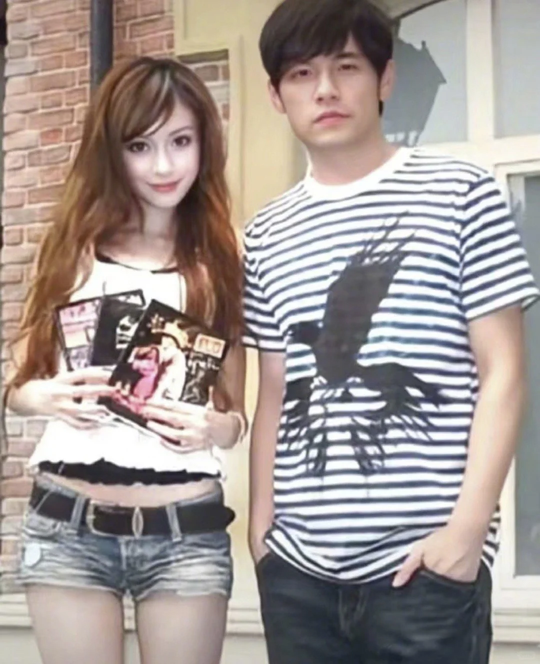 早期ab简直混血芭比野生建模脸天花板!