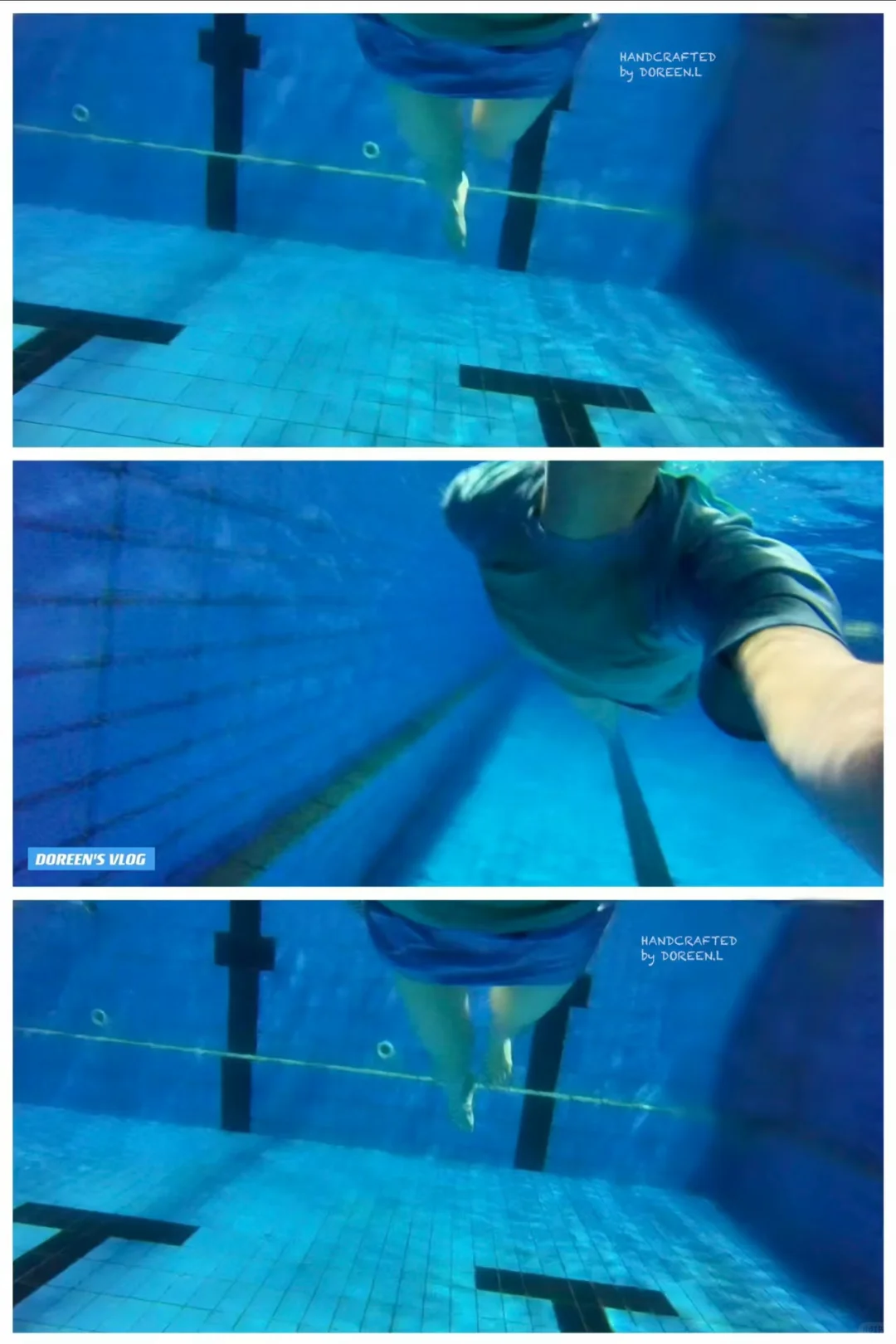 🏊🏻‍♀️冬泳穿自制的泳装游泳是什么体验👙