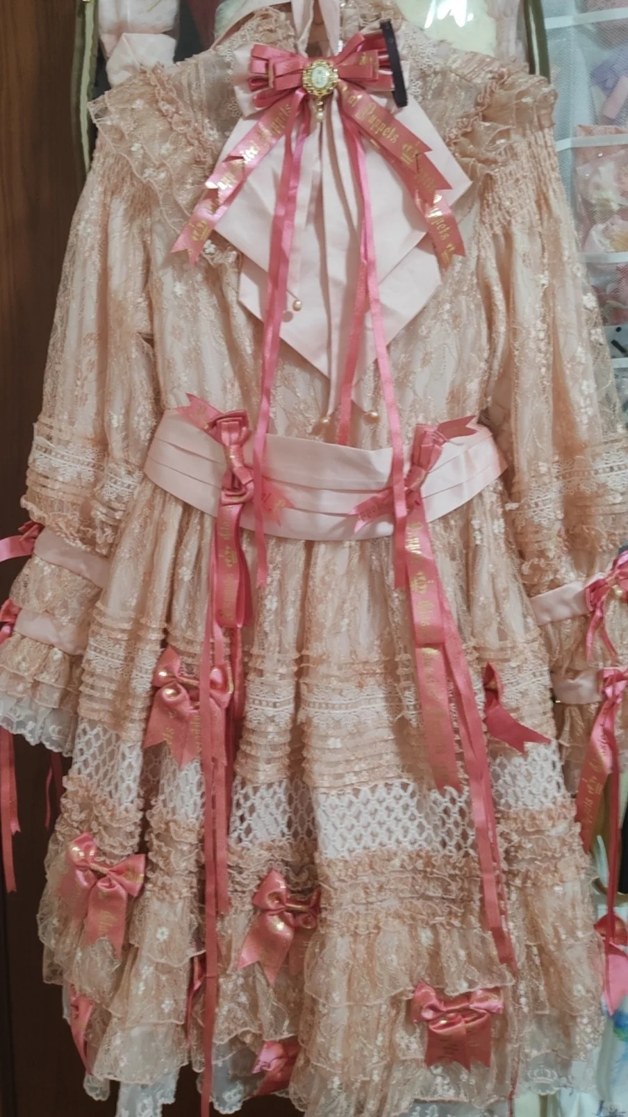 脆弱而美丽的古典玩偶织金蕾丝/蓬巴杜对比