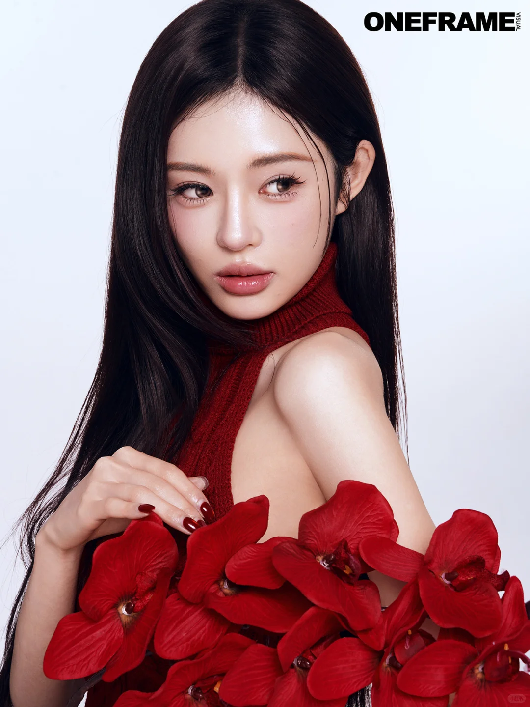 红是“浪漫与热烈” 🥀 韩系纯欲肖像