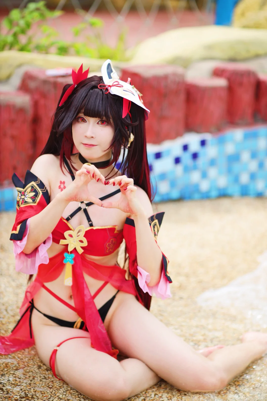 珠海漫展｜花火泳装COS