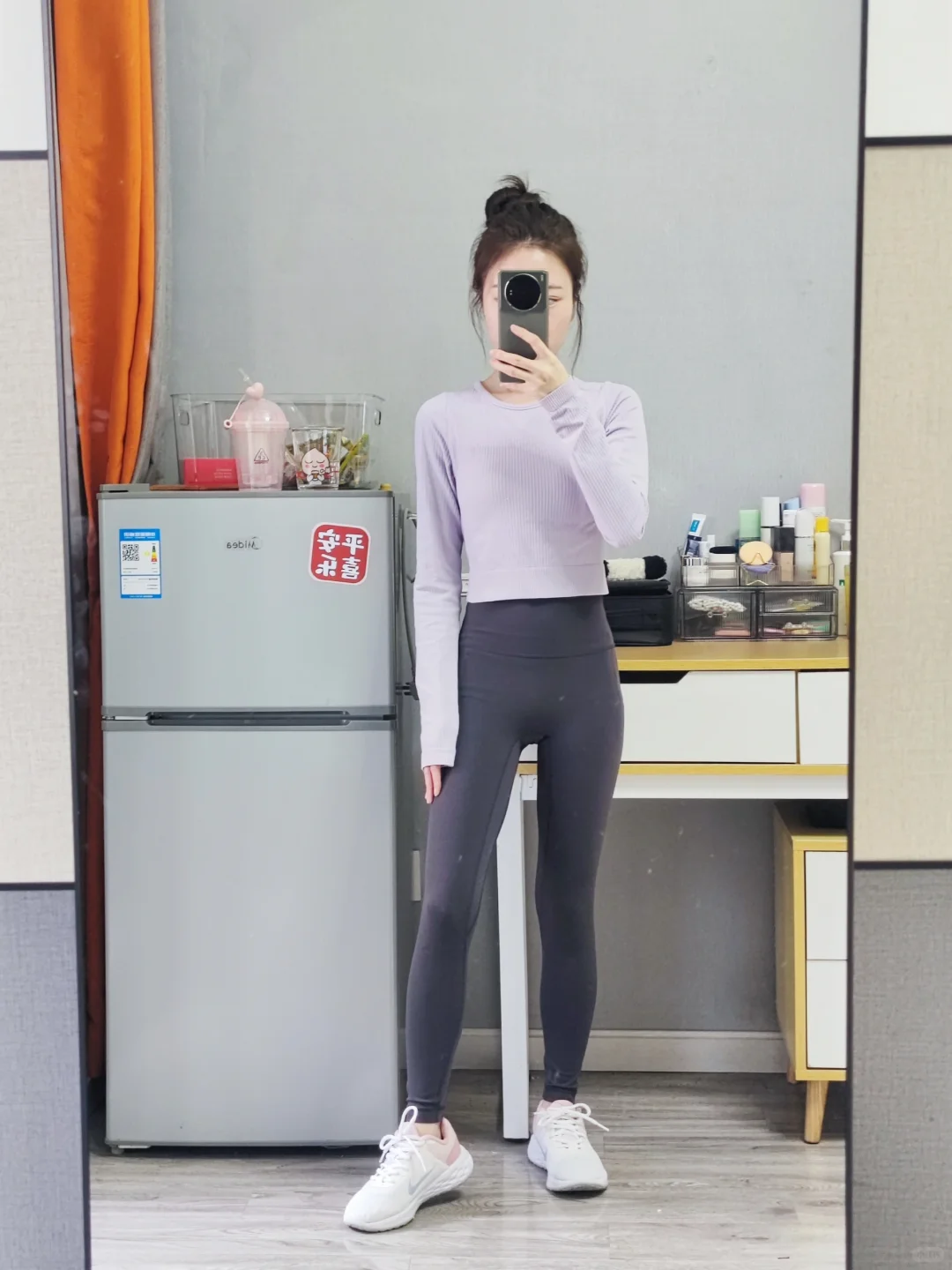 146小个子的秋冬瑜伽服（裤长刚刚好！