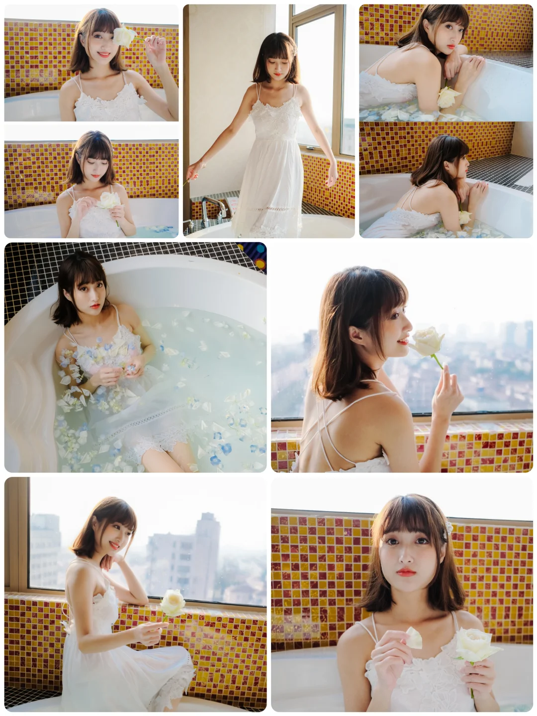 居家日系氛围感拍照