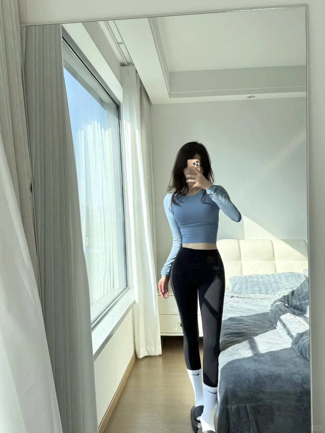 还得是黑色瑜伽裤🧘‍♀️